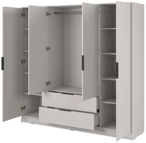 Ντουλάπα Nelly IV τετράφυλλη-Cashmere