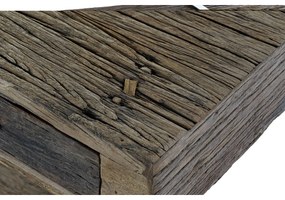 Έπιπλο Εισόδου DKD Home Decor Καφέ Ασημί 180 x 44 x 75 cm