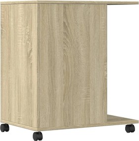 vidaXL Βάση Εκτυπωτή με Ρόδες Sonoma Δρυς 60x40x68,5 εκ.