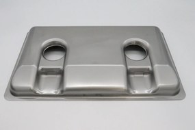 M700 GAS COOKER 80X70 - S/S Burner Base With Pilot Opening