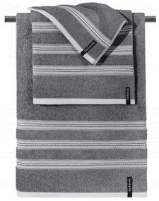 Πετσέτες Trio (Σετ 3τμχ) Anthracite Guy Laroche Σετ Πετσέτες 70x140cm 100% Βαμβάκι