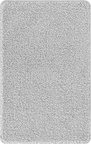 vidaXL Αντιολισθητικό μαξιλάρι μπάνιου Γκρι 50 x 80 cm PP