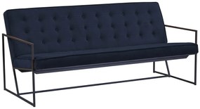 Καναπές Concept 55 194, Μπλε, 172x78x81cm, Ταπισερί, Πόδια: Μεταλλικά