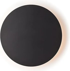 Φωτιστικό Τοίχου Eclipse-Μαύρο-Φ40