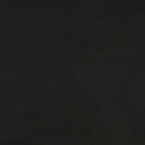 Πλαίσιο Κρεβατιού Μαύρο 160x200 εκ. Βελούδινο - Μαύρο