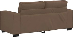 vidaXL Διθέσιος Καναπές Καφέ 180x77x82 εκ. Ύφασμα