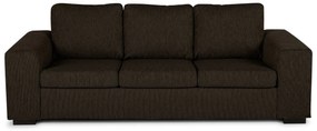 Καναπές Scandinavian Choice B110, Αριθμός θέσεων: 3, Καφέ, 234x91x86cm, Ταπισερί, Πόδια: Ξύλο | Epipla1.gr