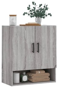 vidaXL Ντουλάπι Τοίχου Γκρι Sonoma 60 x 31 x 70 εκ. από Επεξεργ. Ξύλο