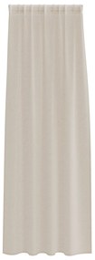 vidaXL Κουρτίνες με κουρτίνες 2 pcs Άμμος 140 x 225 cm Πολυεστέρας