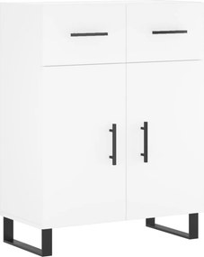 vidaXL Ντουλάπι Λευκό 69,5x34x180 εκ. από Επεξεργασμένο Ξύλο