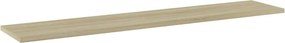 vidaXL Ράφια Βιβλιοθήκης 4 τεμ. Sonoma Δρυς 100x20x1,5 εκ. Μοριοσανίδα
