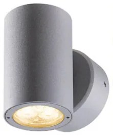 Σποτ Φωτιστικό Τοίχου Up-Down Γκρι IP44 HI2211 6W LED Aca HI2211 Γκρι