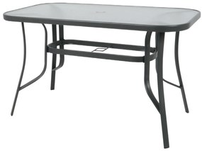 Τραπέζι Rio Anthracite  Ε2501 150X90X71 cm