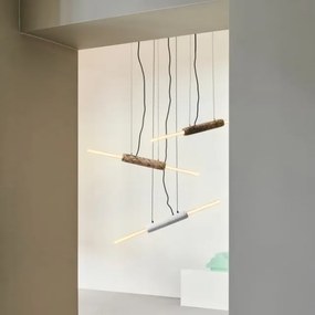 Κρεμαστό Φωτιστικό Limbo Ø84cm Λευκό Carrara