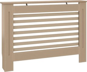 vidaXL Κάλυμμα Καλοριφέρ 112 x 19 x 81,5 εκ. από MDF