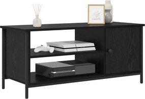 vidaXL Ντουλάπι TV 100 x 40 x 45 cm Μαύρη Οξυά Επεξεργασμένο Ξύλο