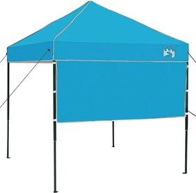 vidaXL Σκηνή Σκίασης Μπλε 194 x 194 x 251 εκ. ύφασμα