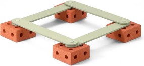 Modu Balance Track, Burnt Orange/ Dusty Green