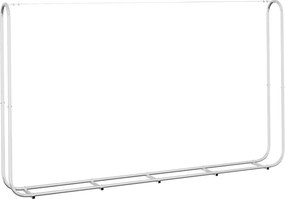 vidaXL Ράφι Καυσόξυλων 250x25x150 εκ. Γαλβανιζέ Ατσάλι