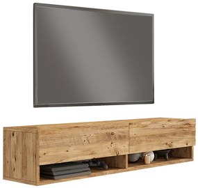 Έπιπλο τηλεόρασης επιτοίχιο Roscoe pakoworld sonoma 140x31.6x29.6εκ
