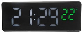 Ψηφιακό Ρολόι Ξυπνητήρι Μαύρο
