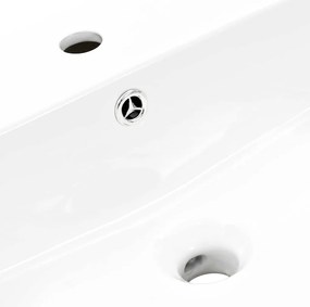 vidaXL Λεκάνη Λευκό 50 x 45 x 41 εκ. Γυαλιστερή Κεραμική