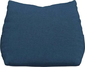 vidaXL Μαξιλάρι Πλάτης Μπλε 45 x 20 x 35 εκ. ύφασμα