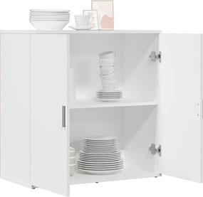 vidaXL Ραφιέρα Λευκή 79 x 38 x 80 εκ. από Επεξεργασμένο Ξύλο