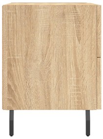 vidaXL Κομοδίνο Sonoma Δρυς 40 x 35 x 47,5 εκ. από Επεξεργασμένο Ξύλο