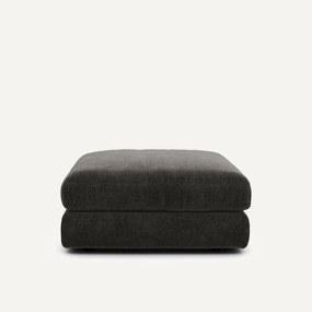 Σκαμπό ποδιών από βελούδινο chenille ύφασμα, Skander