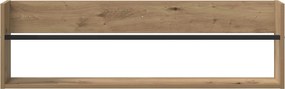 vidaXL Ράφι Περιοδικών με ράφι 2 pcs Artisan Oak 100 x 12 x 30 εκ