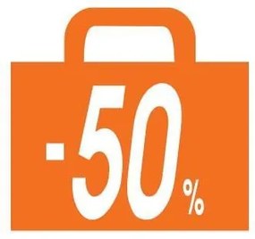 Next αφίσα &quot;Σακούλα -50%&quot; για βιτρίνες 34x32εκ. 10 τμχ.