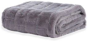 Διακοσμητικό Ριχτάρι Rabbit Fur Barlow Grey 140x190 Nef-Nef Homeware