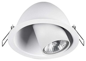 Φωτιστικό Οροφής - Σποτ Dot 9378 Χωνευτό 1xGU10 35W White Nowodvorski Μέταλλο