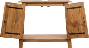 vidaXL Ντουλάπι Νιπτήρα 70x32x63 εκ. Μασίφ Ανακυκλωμένο Ξύλο Πεύκου