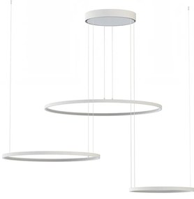 Φωτιστικό Οροφής Circolo 11602 125x140cm 45W 3000K 1600lm Led White Nowodvorski