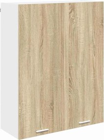 vidaXL Κρεμαστό ντουλάπι με αποθήκευση Δρύς Sonoma 80 x 31 x 100 εκ.