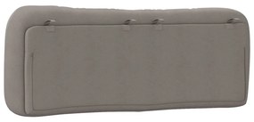 VidaXL Μαξιλάρι για Κεφαλάρι Hvar Taupe 120 εκ. Υφασμάτινο