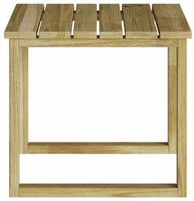 vidaXL Τραπέζι Ξαπλώστρας Καφέ 40 x 40 x 36 cm
