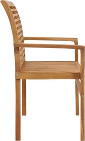 vidaXL Παγκάκι Κήπου 112 εκ. από Μασίφ Ξύλο Teak