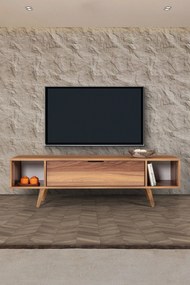 Έπιπλο Τηλεόρασης Καρυδί FUNUFAN 160x35x18