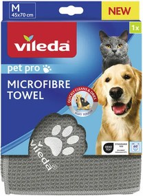 Πετσέτα Mικροϊνών Vileda 172650 Γκρι M 45 x 70 cm