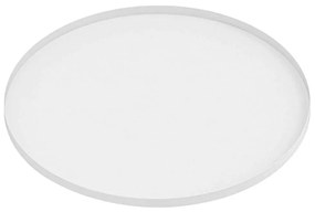 Δίσκος Στρογγυλός PT3536WH 39,5x1,5cm White Present Time Metal
