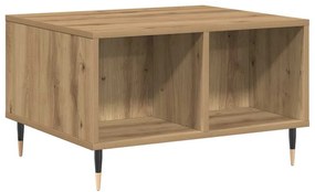 vidaXL Τραπεζάκι σαλονιού Artisan Oak 60x50x36,5cm Κατασκευασμένο ξύλο