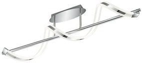 Πλαφονιέρα φωτιστικό οροφής LED SYDNEY χρώμιο Trio Lighting 672910106 Χρώμιο