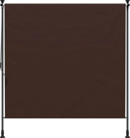 vidaXL Εξωτερικό ρολό Καφέ 200 x 270 cm