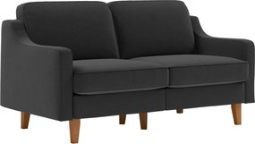 2-Seat Sofa Robin 2 - Night Grey, Walnut Night Grey
Walnut