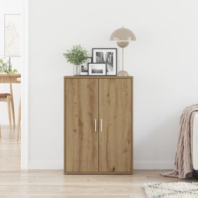 vidaXL Μπουφές Δρυς 60x31x84 εκ. Επεξεργασμένο Ξύλο