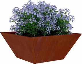 vidaXL Γλάστρα Κήπου Σκ rusty 35 x 35 x 15 εκ.