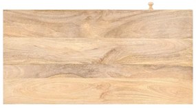 vidaXL Μπουντουάρ 100 x 50 x 76 εκ. από Μασίφ Ξύλο Μάνγκο